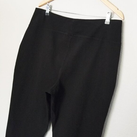 NEW Women With Control Tall Prime Stretch Denim Crop Pants Black Size XLT $63 - Picture 14 of 15